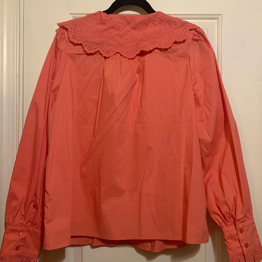 Coral color top